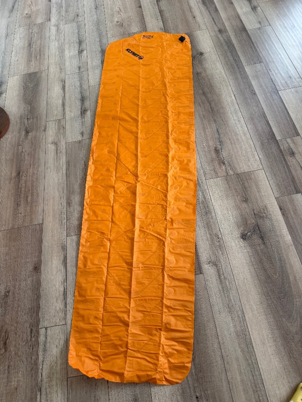Backpacking sleep, pad klymt